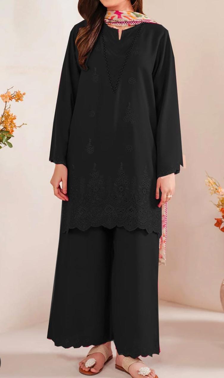 🌸 WINTER'S COLLECTION 🌸  🟥 BRAND NAME : SAPPHIRE 🟨 CATEGORY : DHANAK 3PC EMBROIDERED (003)